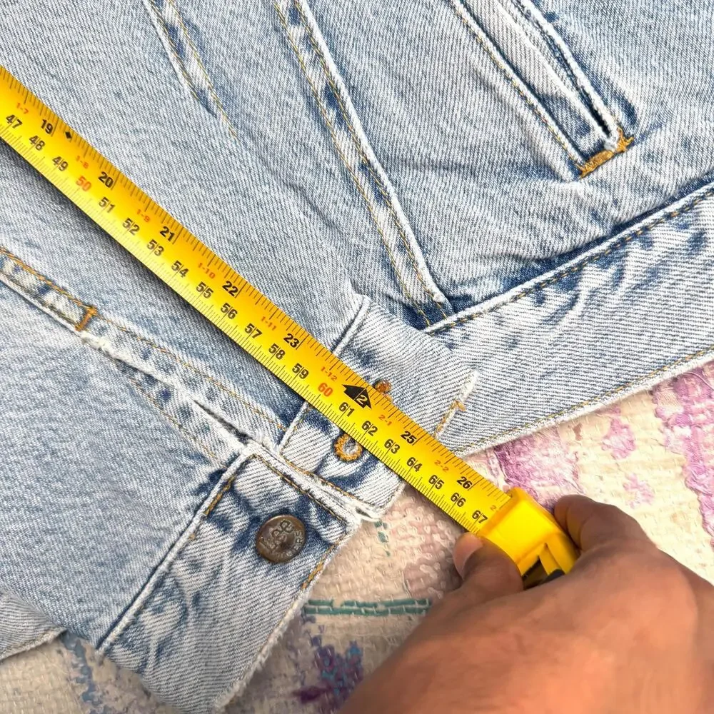 VTG Lee Sanforized Denim Jacket XXL Union Made USA Riders